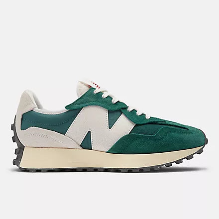 327 Sneaker for Men - Green & Spruce Colorway | Lightweight Comfortable Casual Shoes for Walking, Running & Everyday Wear