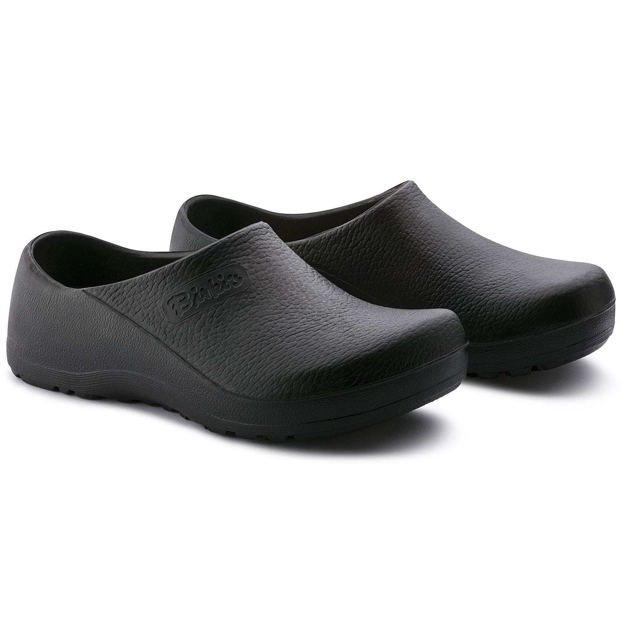 Birkenstock Profi Birki Black Polyurethane Unisex Clogs - Slip-Resistant Kitchen & Medical Shoes for Chefs, Nurses & Healthcare Workers