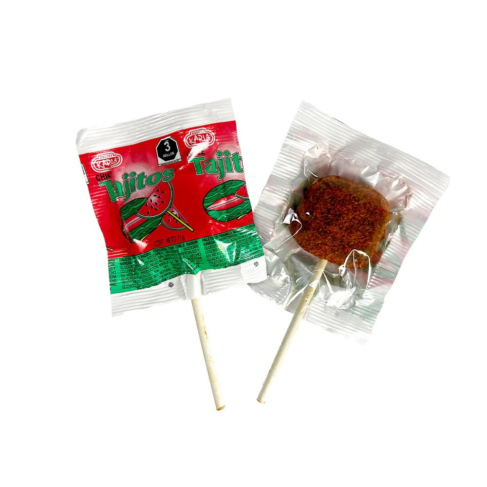 Spicy Karla Tajitos with Chile - 40 Count Resealable Bag | Perfect for Parties, Snacking & Mexican Cuisine