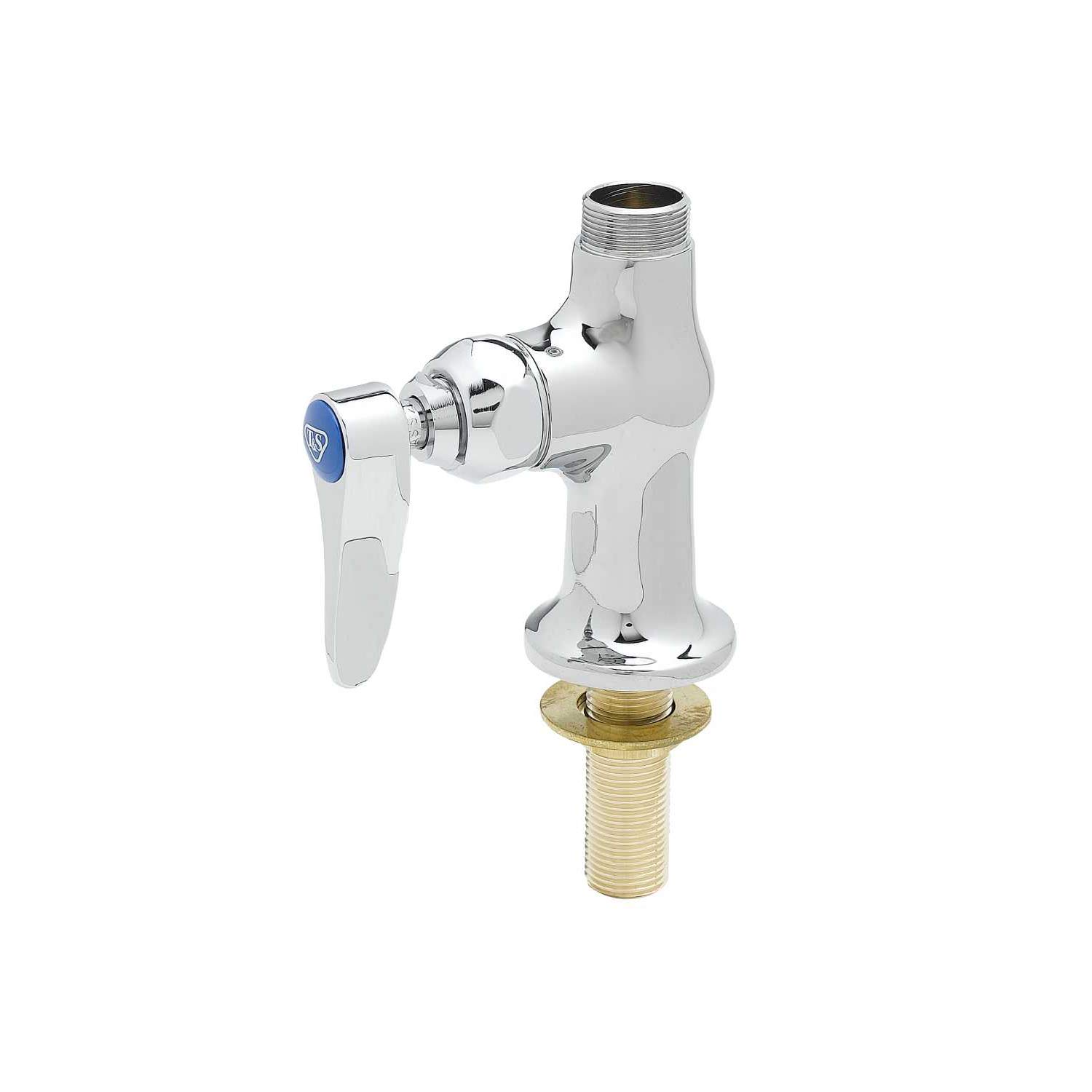 TS Brass B-0205-LN Single Handle Chrome Kitchen Faucet - Perfect for Modern Farmhouse, RV & Small Space Sinks