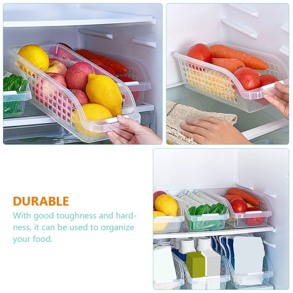 2-Pack Milk Food Storage Containers - Refrigerator Organizer Box for Eggs, Fruits & Vegetables - BPA-Free Freezer Storage Case with Lid - Perfect for Kitchen, Pantry & Fridge Organization