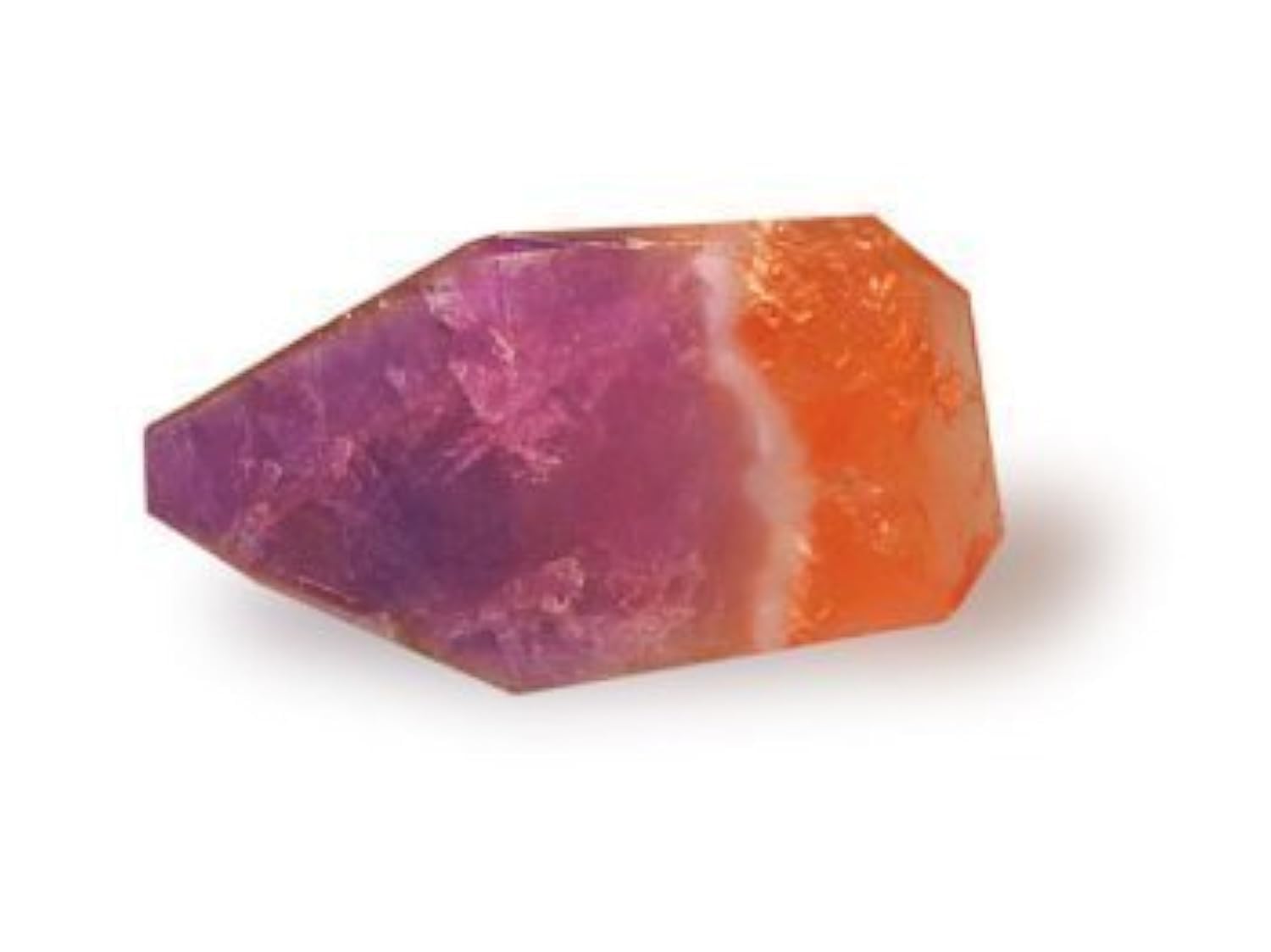 Pink Rose Amethyst Gemstone Soap - 6 oz Natural Shaped Rock Soap for Bath & Shower, Luxury Handmade Birthday Gift for Women, Spa Relaxation & Home Decor