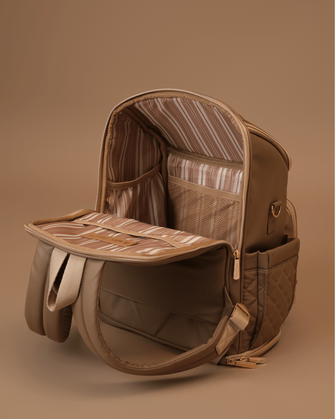 The City Trooper Mocha - Stylish & Durable Backpack for Urban Commuters, Students & Travelers | Perfect for Work, School & Outdoor Adventures