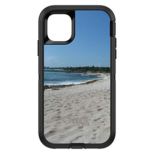 Beach Scene Akumal Mexico On Black Case