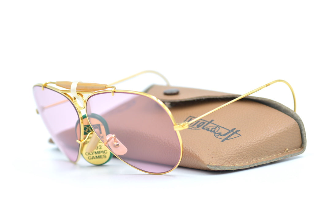 RayBan Shooter Pink Changeables Sunglasses - Polarized Aviator Style for Men & Women - Perfect for Driving, Outdoor Sports & Fashion Accessories