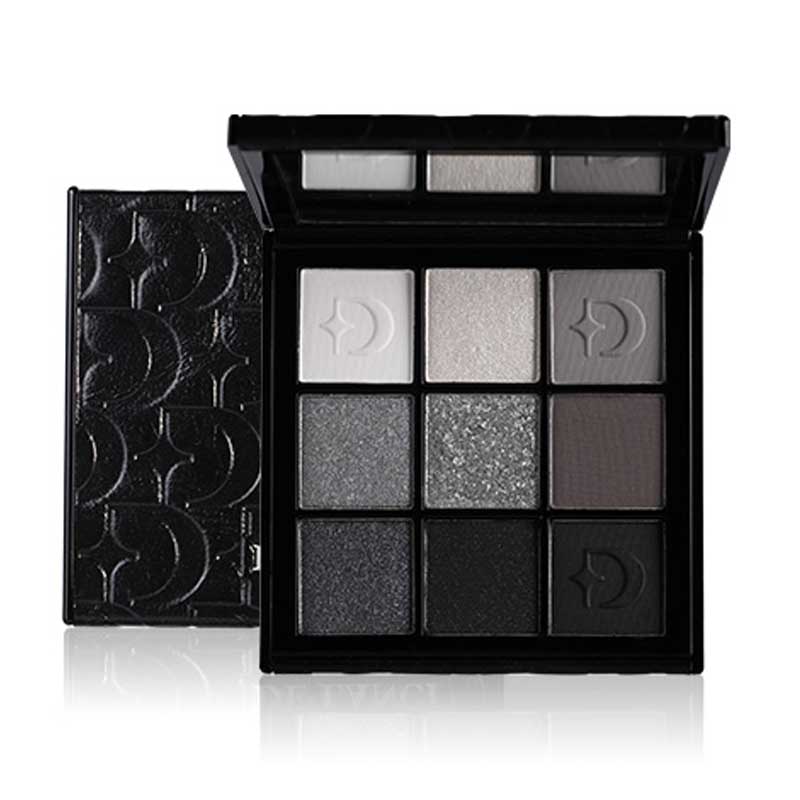 DE'LANCI Midnight Galaxy Smoky Punk Eyeshadow Palette - 12 Highly Pigmented Matte & Shimmer Eyeshadows for Bold Makeup Looks | Perfect for Night Out, Party & Festival Makeup