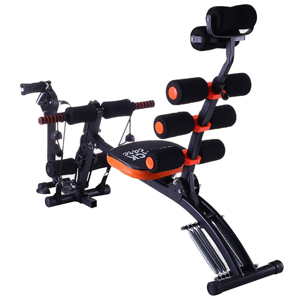 Adjustable Exercise Bike for Indoor Workouts - Thigh, Buttocks & Core Trainer with Resistance Bands | Home Gym Equipment for Cardio & Strength Training (Black)