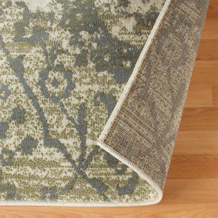Pendleton Traditional Floral Indoor Area Rug & Runner Rug - Soft Non-Slip Living Room Carpet for Bedroom, Dining Room Decor