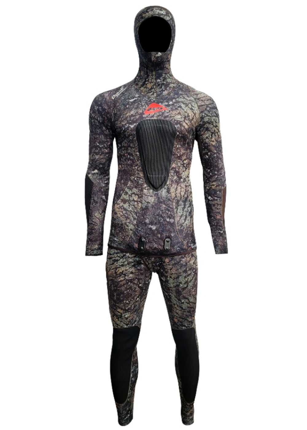 Ocean Hunter Chameleon Descent 5mm Open Cell Wetsuit for Spearfishing & Freediving - Premium Neoprene Scuba Diving Suit for Warm Water Adventures