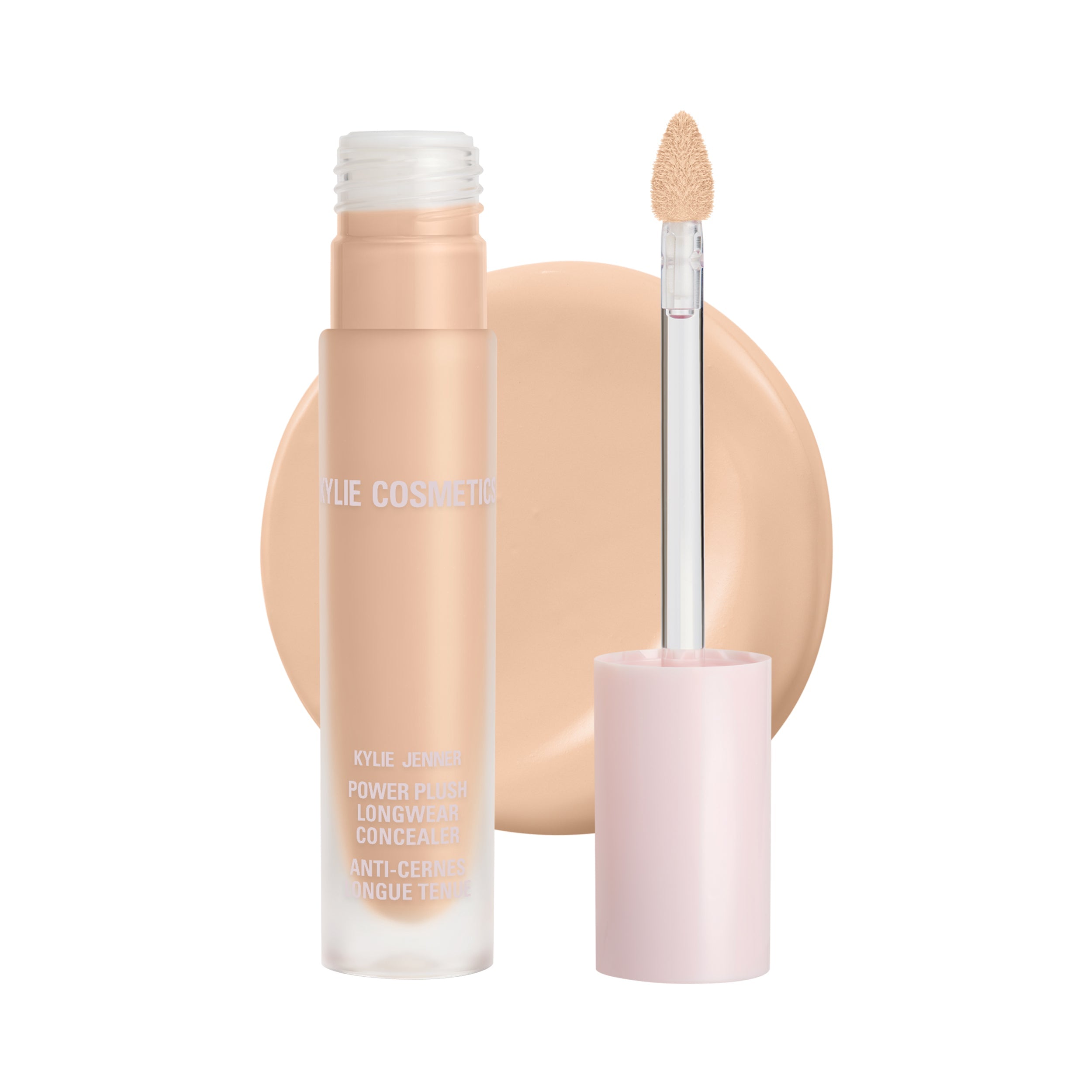 Long-lasting Power Plush Concealer - Full Coverage & Hydrating for Flawless Skin | Perfect for Daily Makeup & Special Occasions