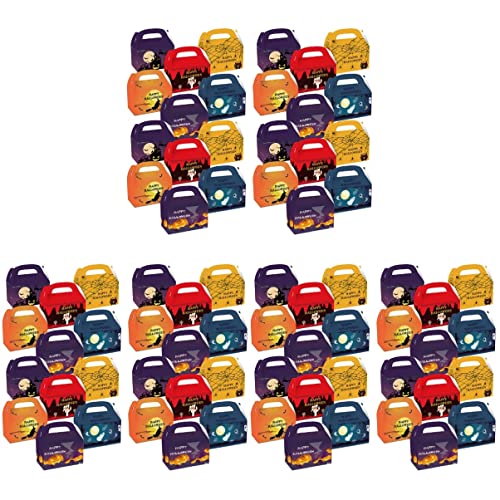 72-Piece Halloween Candy Box Set - Decorative Storage & Party Treat Boxes for Pumpkin Gifts, Novelty Party Favors | Perfect for Halloween Parties, Candy Storage & Gift Packaging