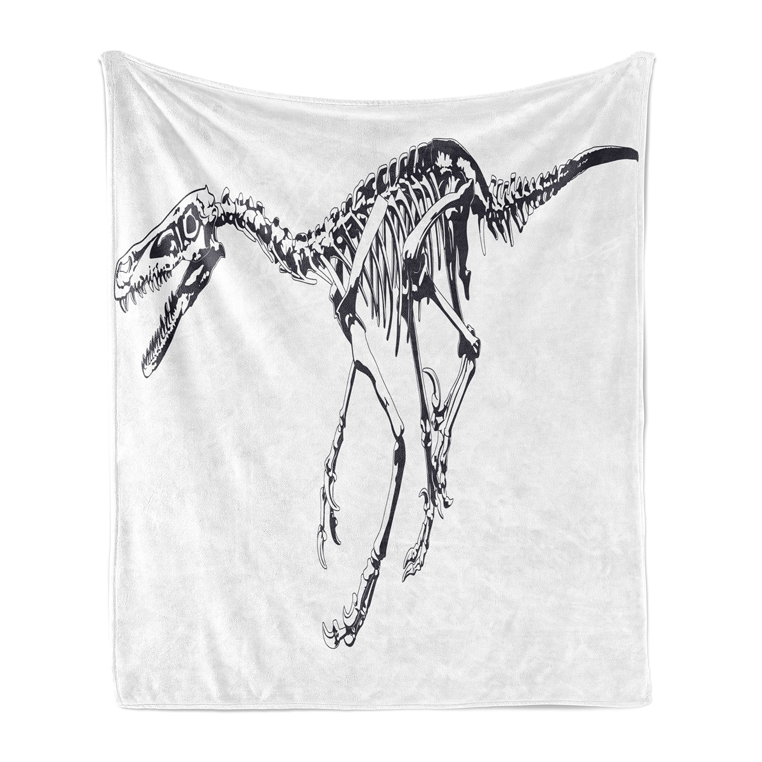 Ambesonne Dinosaur Throw Blanket - 70