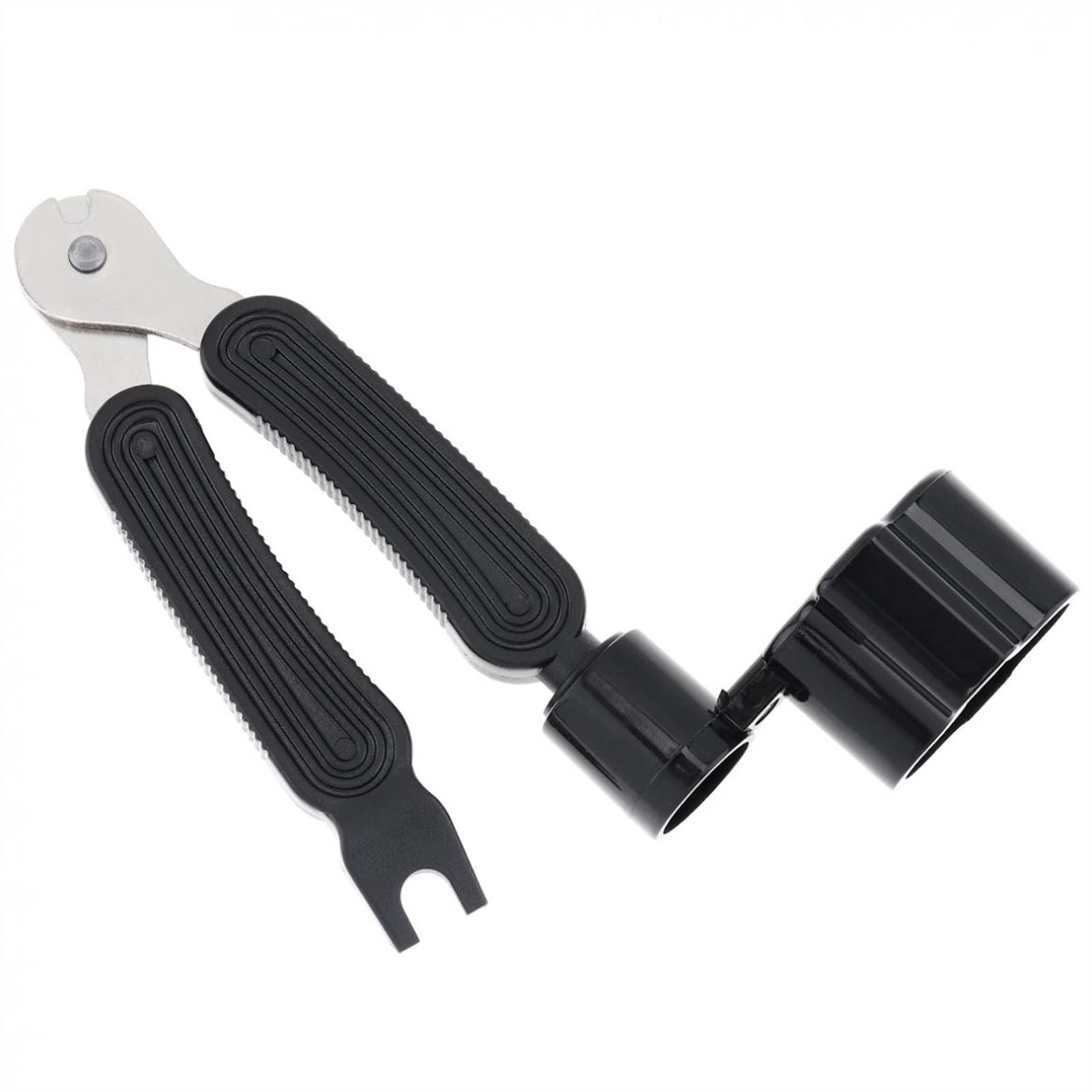 3 in 1 Guitar Peg String Winder + Pin Puller + String Cutter - Professional Multifunctional Luthier Tool Set for Guitar Maintenance & String Changing - Perfect for Acoustic & Electric Guitar Players & Repair Technicians