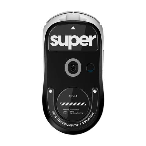 Pulsar Superglide (Type S) Glass Mouse Skates for Logitech G Pro X Superlight 2 (GPX 2) - Ultra Smooth Gaming Mouse Feet for FPS, MOBA & Esports - Perfect for Competitive Gaming & Precision Tracking