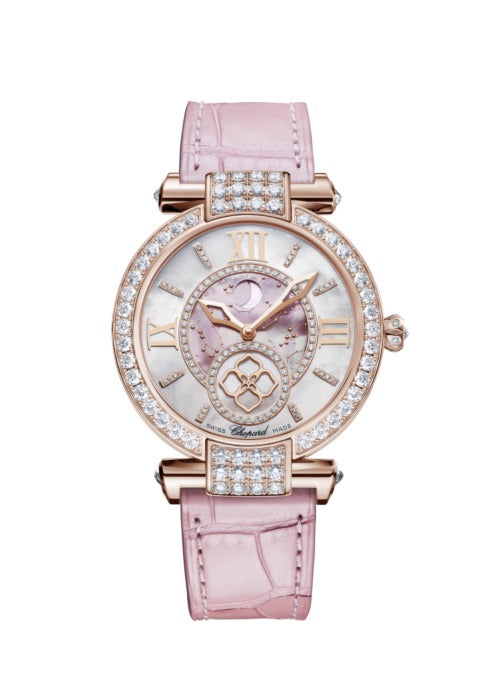 Chopard Imperiale Moonphase Ladies Watch - 18K Rose Gold & Diamonds | Ethical Luxury Timepiece for Women | Perfect for Formal Events, Gifts & Special Occasions