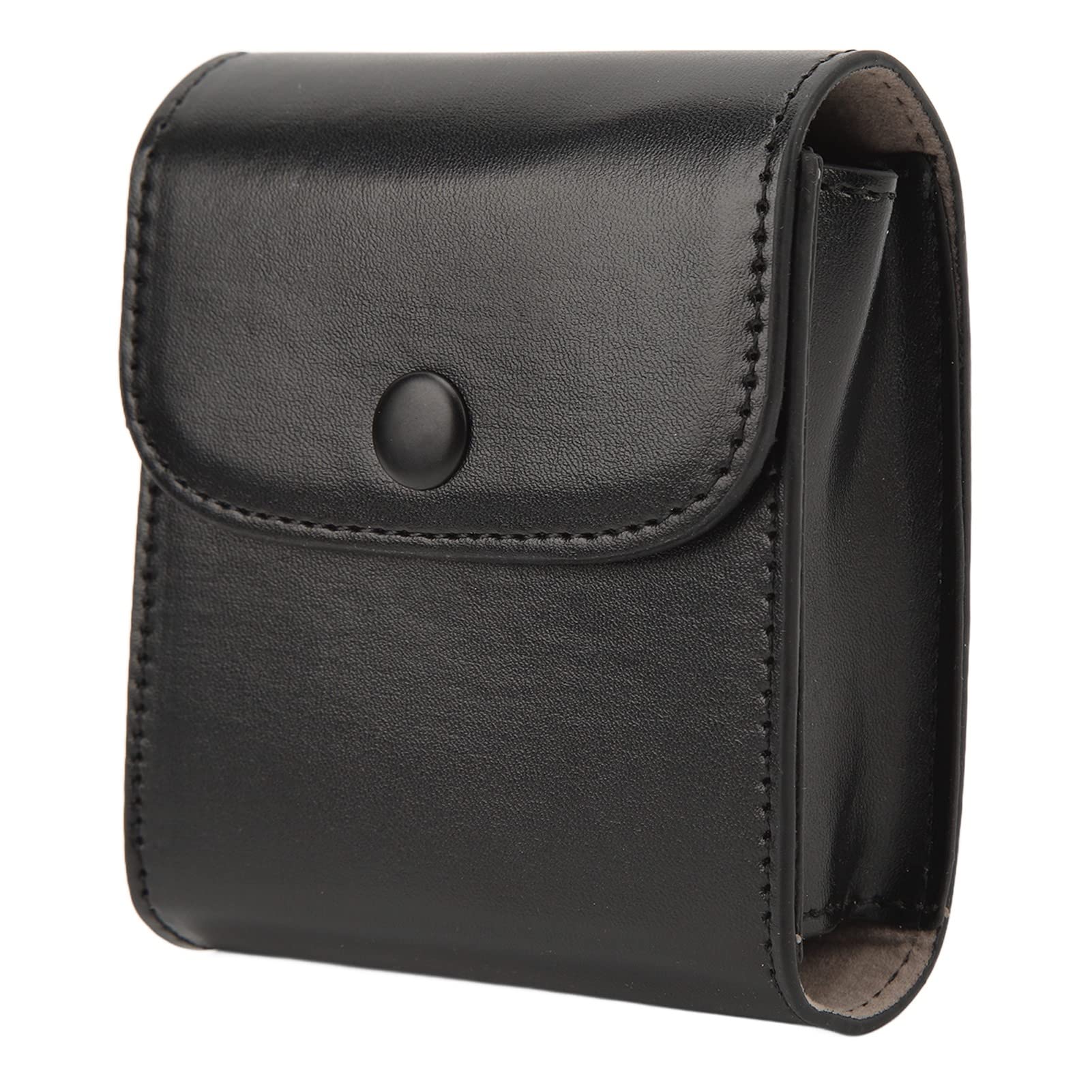 Mini Camera Photo Bag - Scratch Resistant & Portable Camera Storage Pouch with Flap Button Design - Skin-Friendly for Camping, Travel & Outdoor Photography (Black)