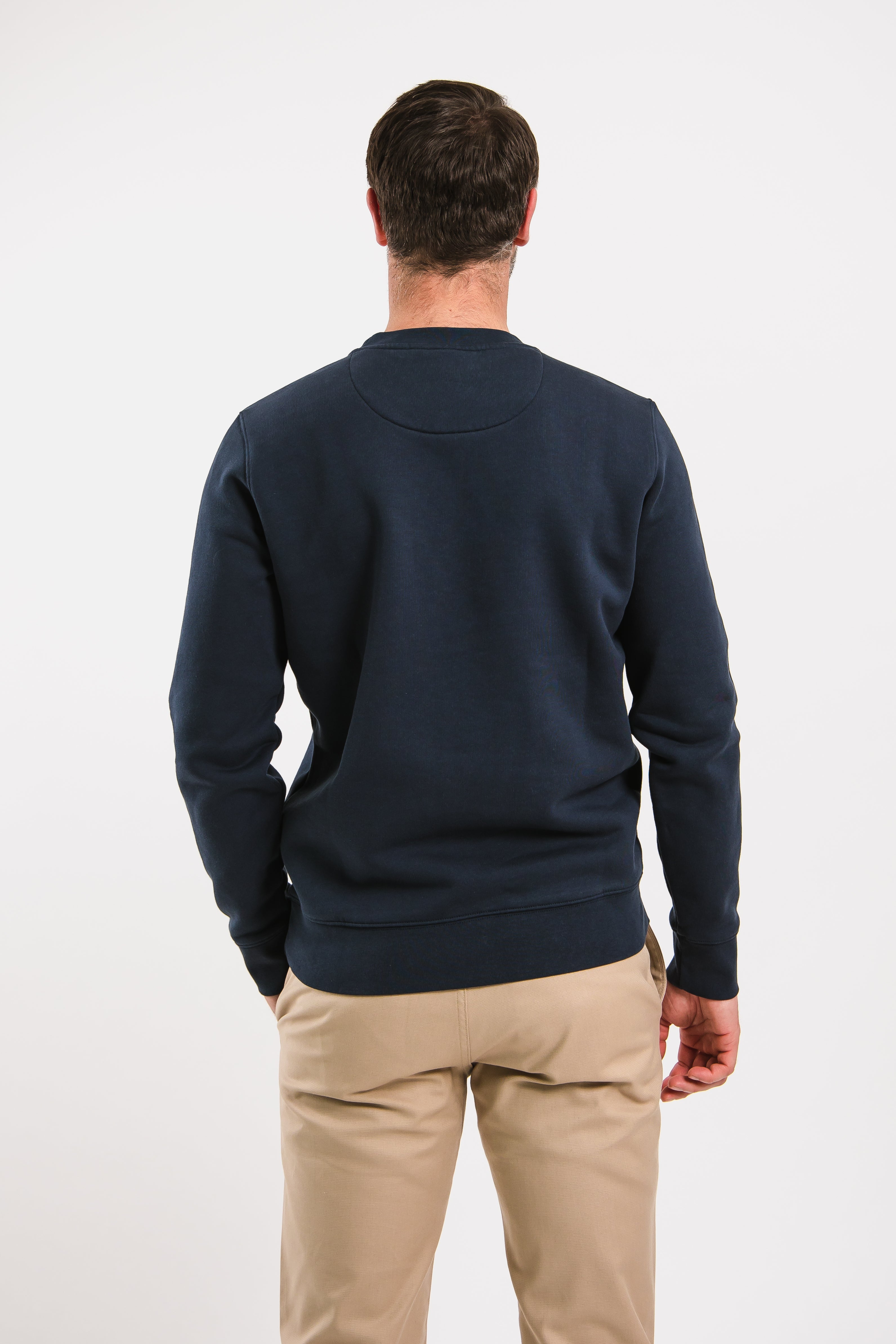 Men's Be Lenka Essentials Sweatshirt - Dark Blue | Comfortable & Stylish Casual Wear for Everyday Outfits