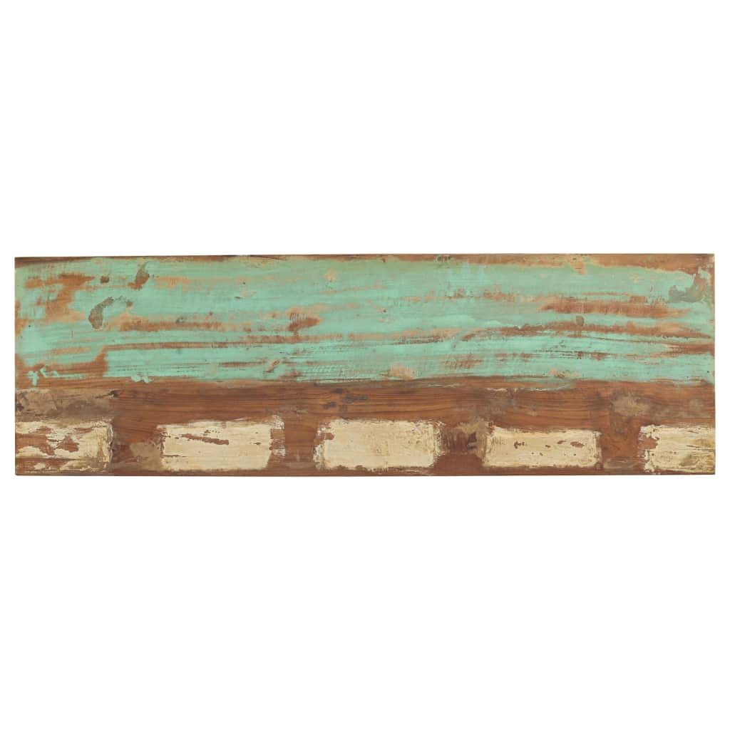 Industrial Style Console Table with Storage Shelf - 43.3
