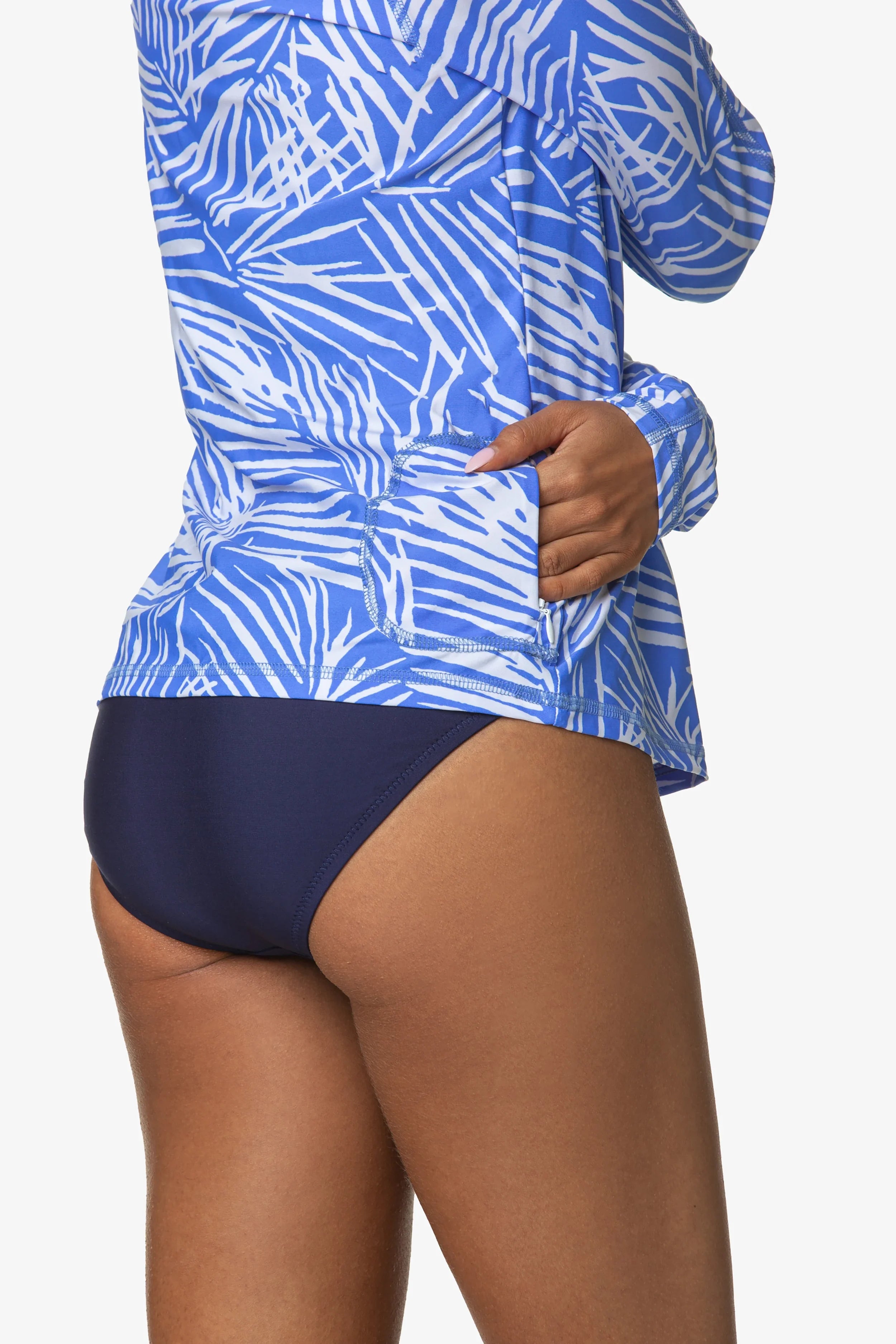 UPF 50+ Sun Protection Shirt for Men & Women - South Seas Blue Periwinkle | Outdoor Activities, Beach, Hiking & Fishing
