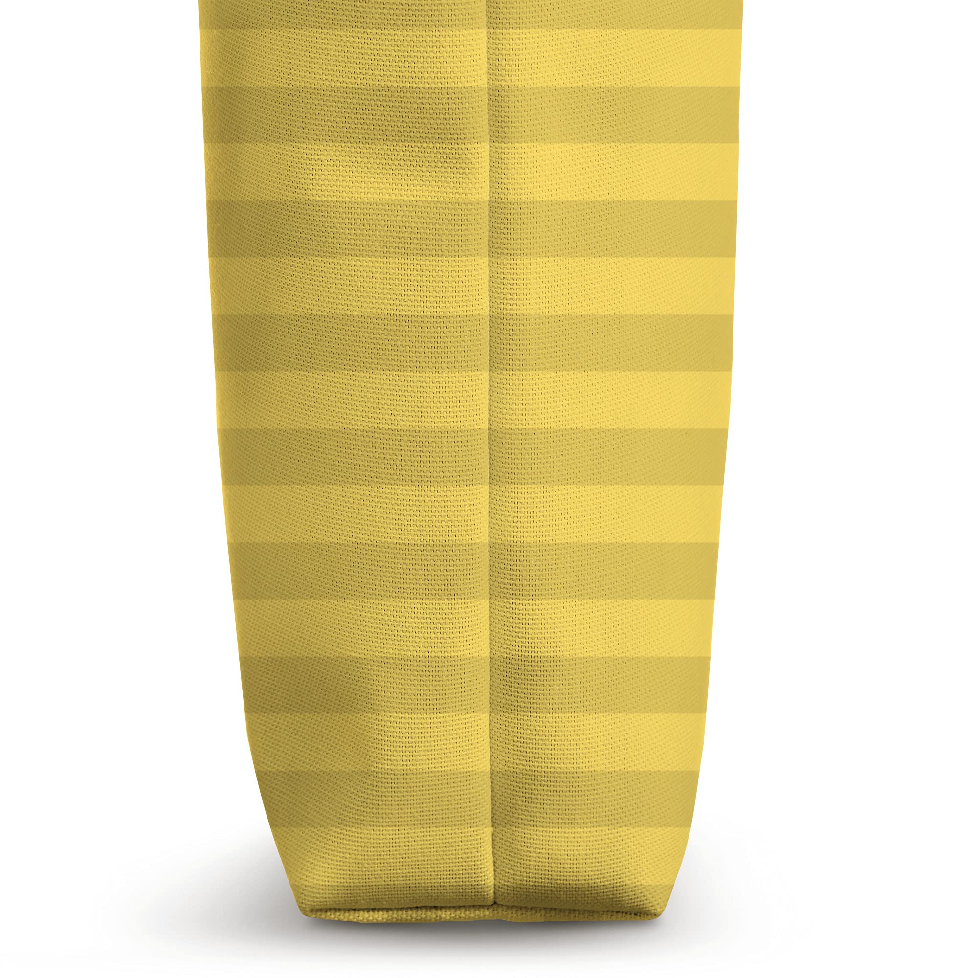 Stylish Yellow Stripes Pineapple Tropical Beach Watercolor Tote Bag - Perfect for Summer Travel, Beach Vacation & Shopping