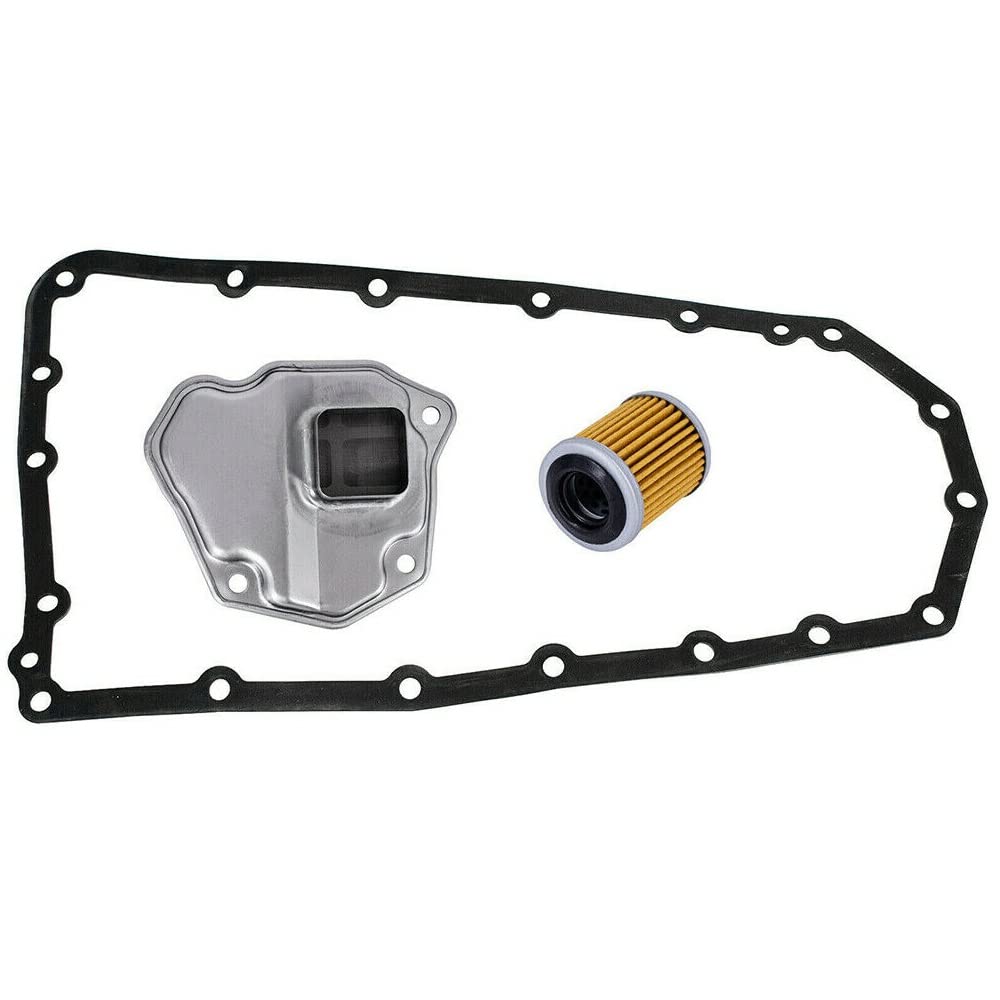 Dodge Caliber/Compass/Patriot Transmission Filter Oil Cooler Return Pan Gasket Kit - High Performance Transmission Fluid Filter Replacement - Perfect for DIY Auto Repair & Transmission Maintenance