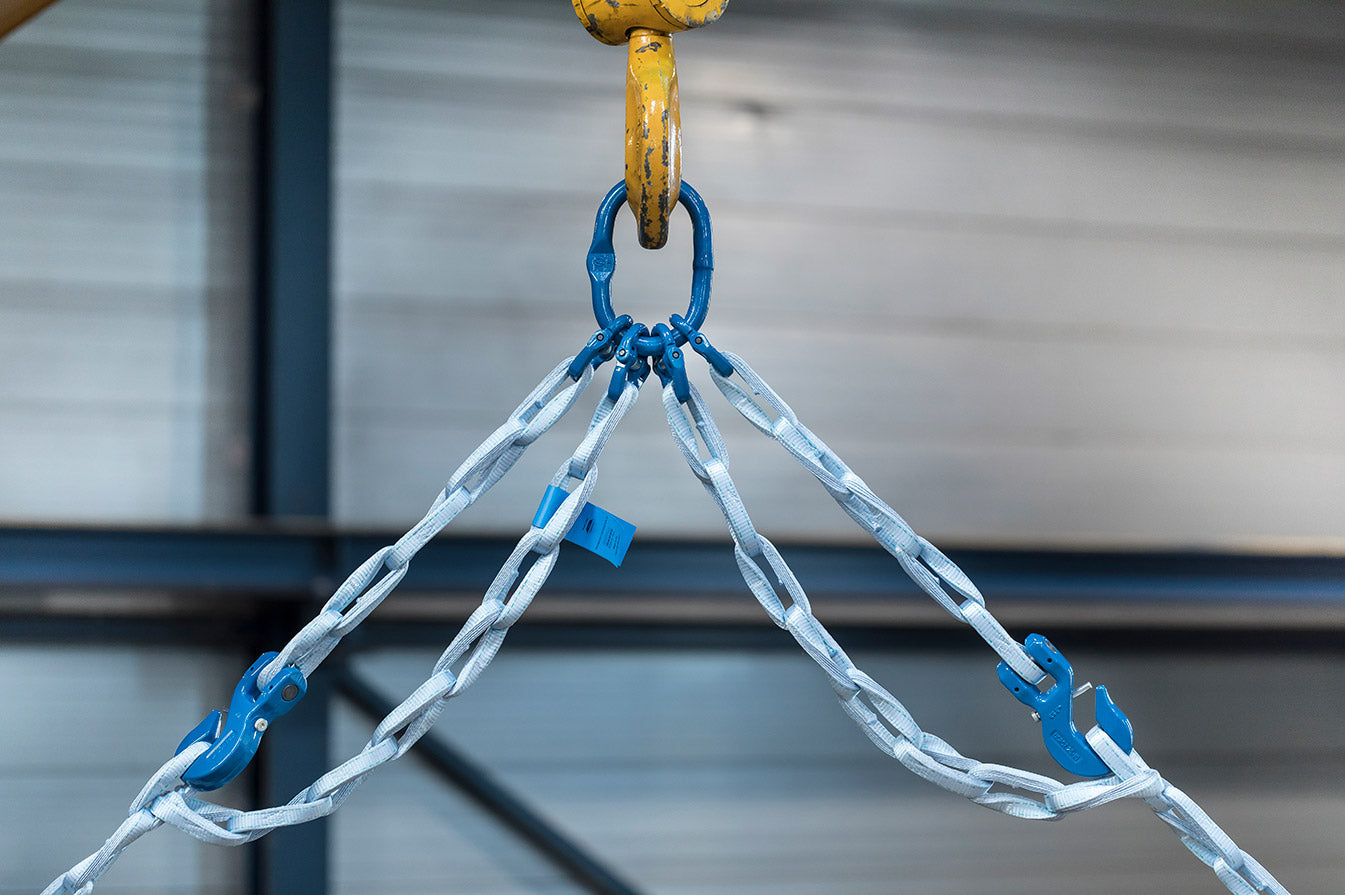Dyneema Lifting Chain - High Strength Green Pin Tycan for Heavy Duty Rigging, Marine & Industrial Use