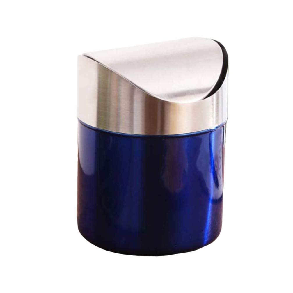 DOITOOL 1pc Stainless Steel Trash Can - 13 Gallon Kitchen Garbage Bin with Lid, Odor Control, Step Pedal - Perfect for Home, Office, Bathroom & Outdoor Use