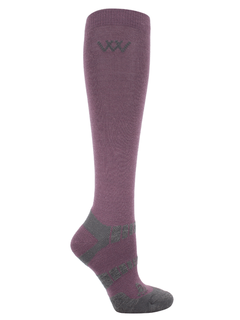 Woof Wear Long Winter Riding Socks for Equestrians - Warm Fleece-Lined Horse Riding Socks for Women & Men - Perfect for Cold Weather Riding, Horse Shows, and Stable Work