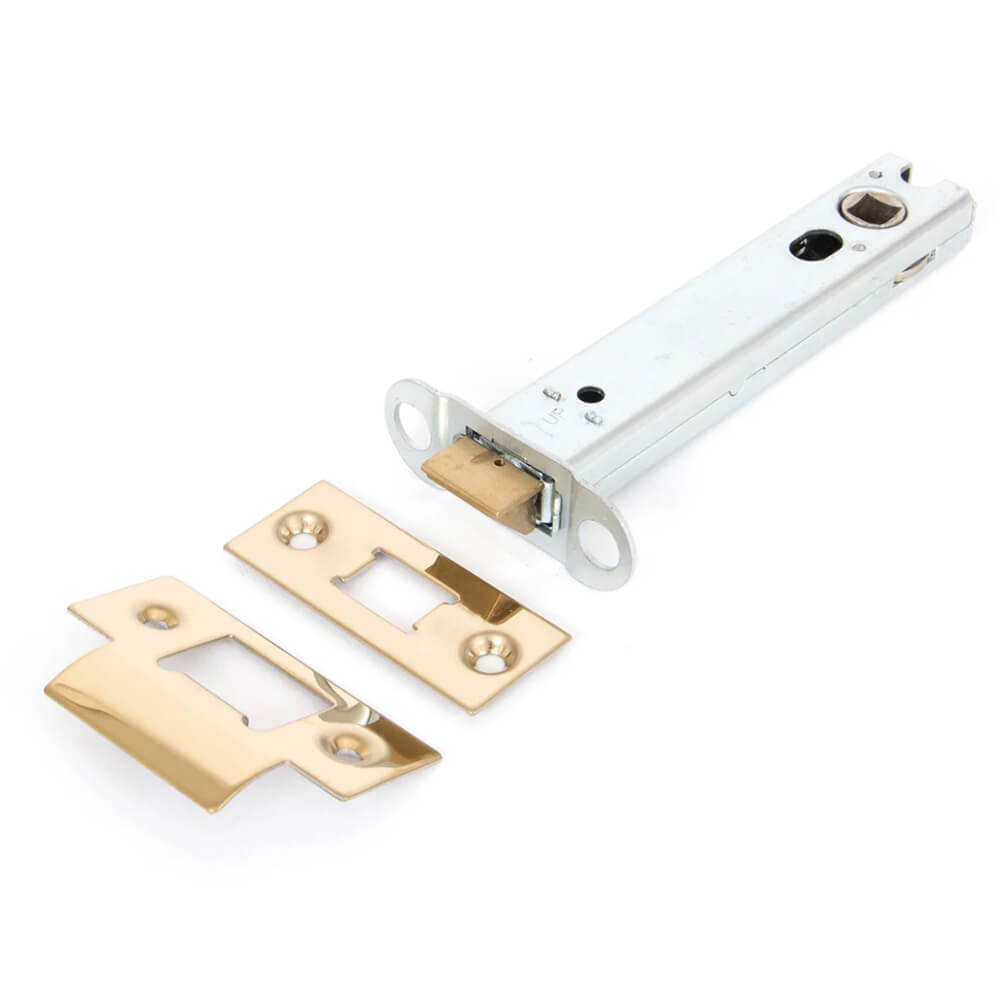 Premium Polished Brass Heavy Duty PVD Mortice Latches - Durable Door Hardware for Home, Office & Commercial Use
