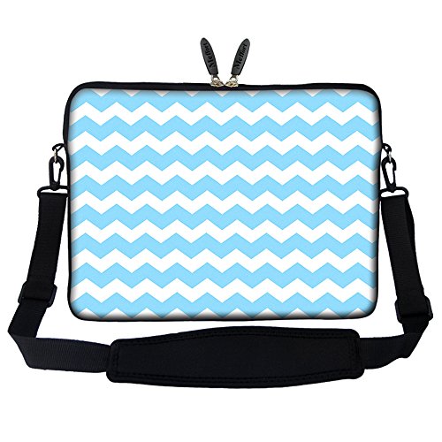 Light Blue Chevron Pattern