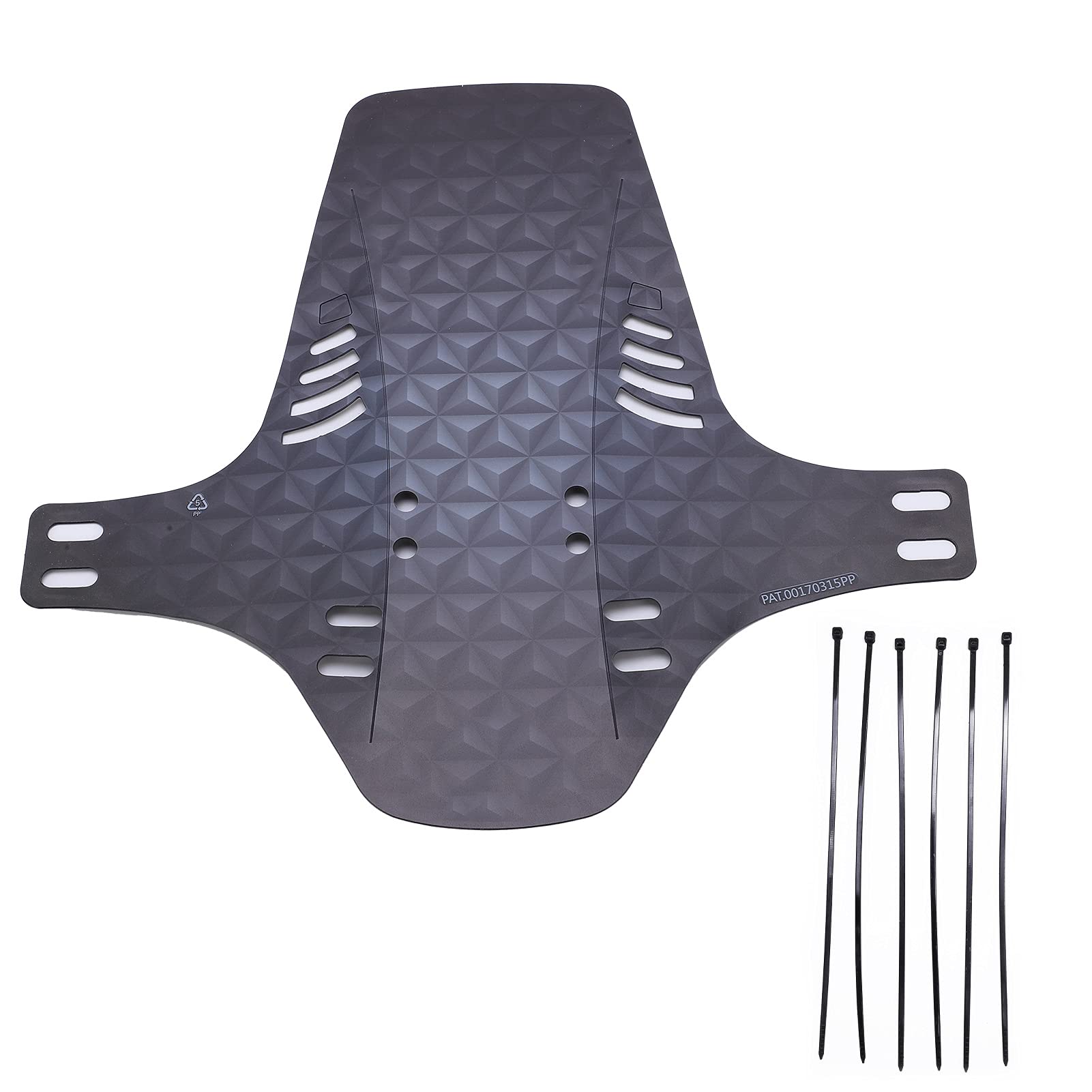 Drfeify Bike Mudguard - Lightweight Portable Front Fork Folding Fenders for Mountain Bikes | Waterproof Bicycle Mud Guard Replacement Accessories | Perfect for Off-Road Cycling & Rainy Day Commutes
