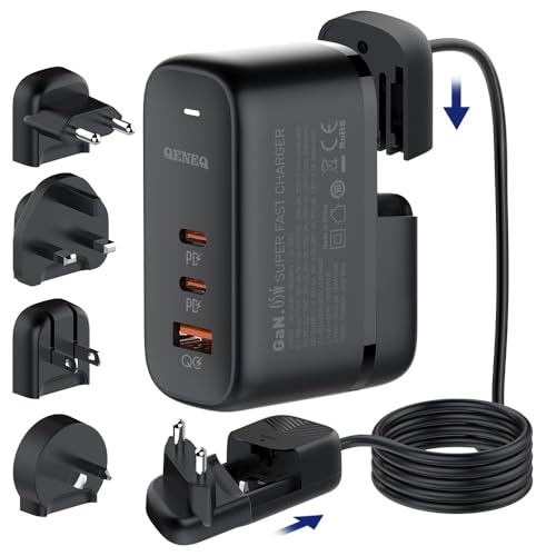 65w&4plug&cord
