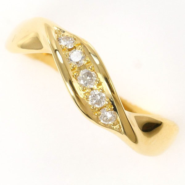 18K Yellow Gold Diamond Ring for Women - Elegant Solitaire Engagement & Wedding Band - Perfect for Proposals, Anniversaries, and Special Occasions