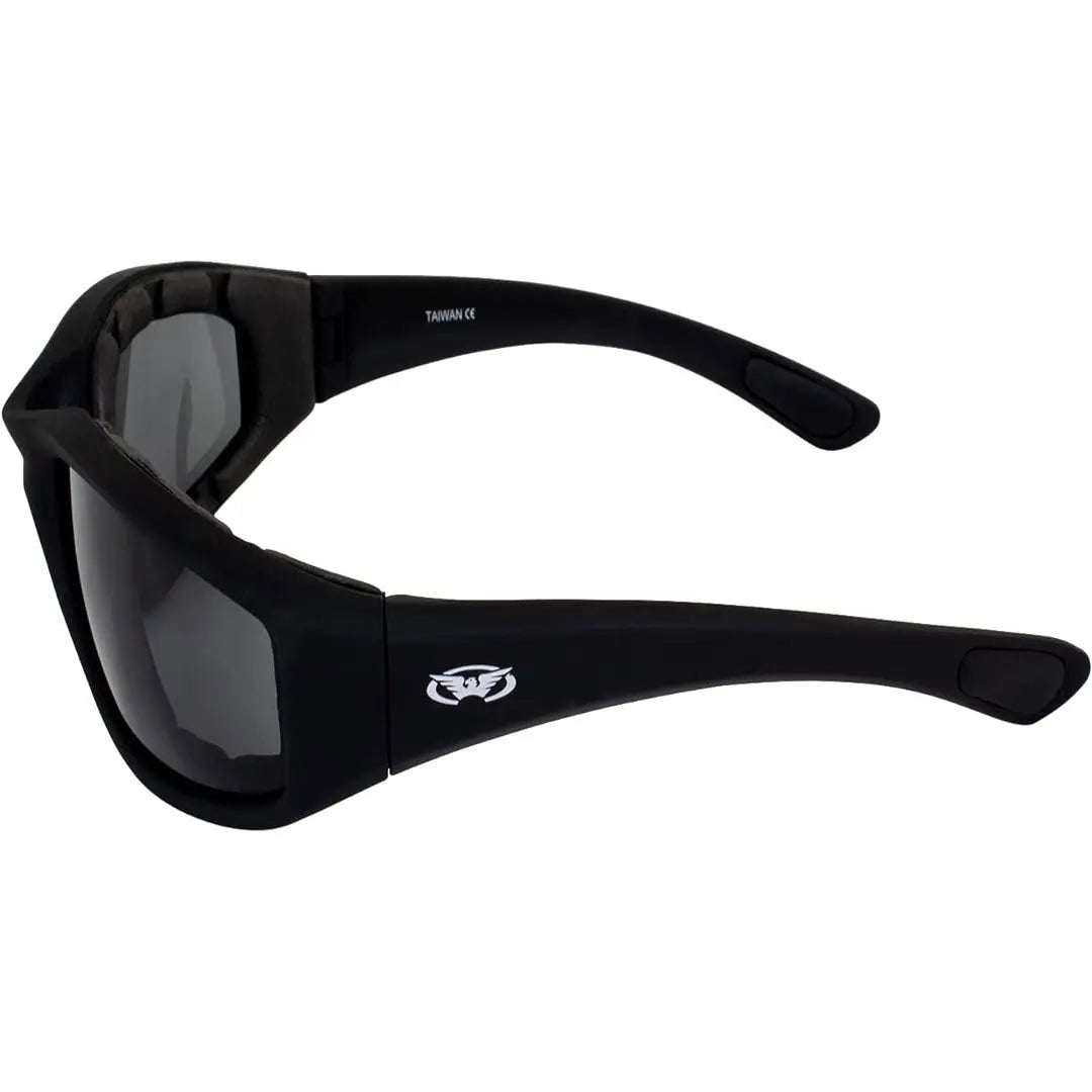 Global Vision Kickback Motorcycle Sunglasses - Polarized UV Protection for Riding, Driving & Outdoor Sports