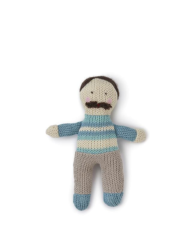 Papa Rattle - Baby Musical Toy with Soft Grip & Gentle Sounds | Perfect for Newborns & Toddlers | Great for Early Learning, Sensory Development & Playtime Fun