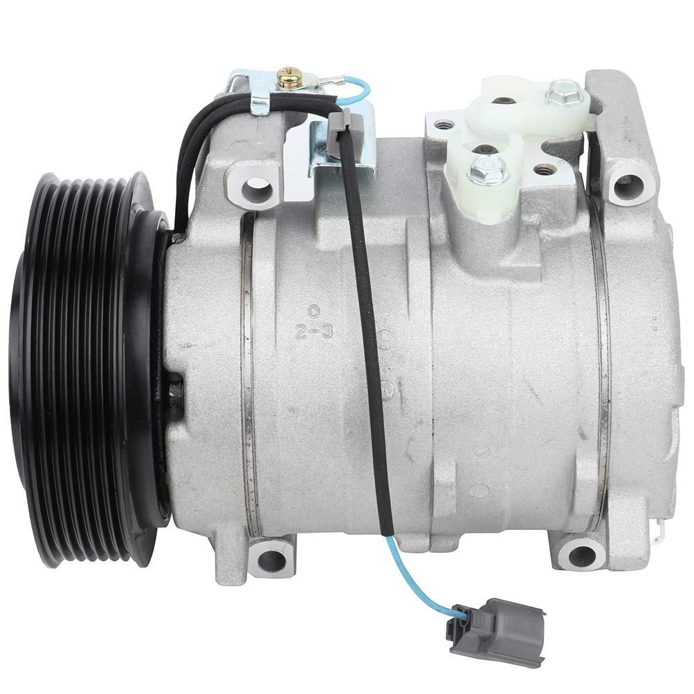 ECCPP AC Compressor with Clutch for 2003-2011 Honda Element 2.4L - High Performance Cooling System Replacement Part | Perfect for Summer Road Trips & Hot Weather Driving
