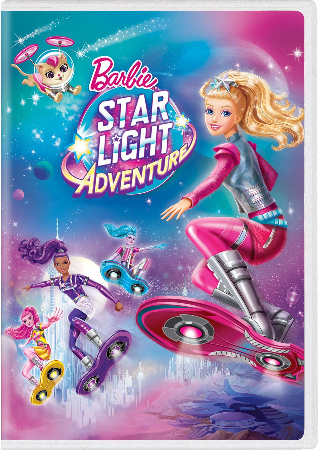 Barbie: Star Light Adventure DVD - Animated Fantasy Movie for Kids, Family Movie Night, Birthday Gift for Girls - Perfect for Sleepovers & Playtime Fun