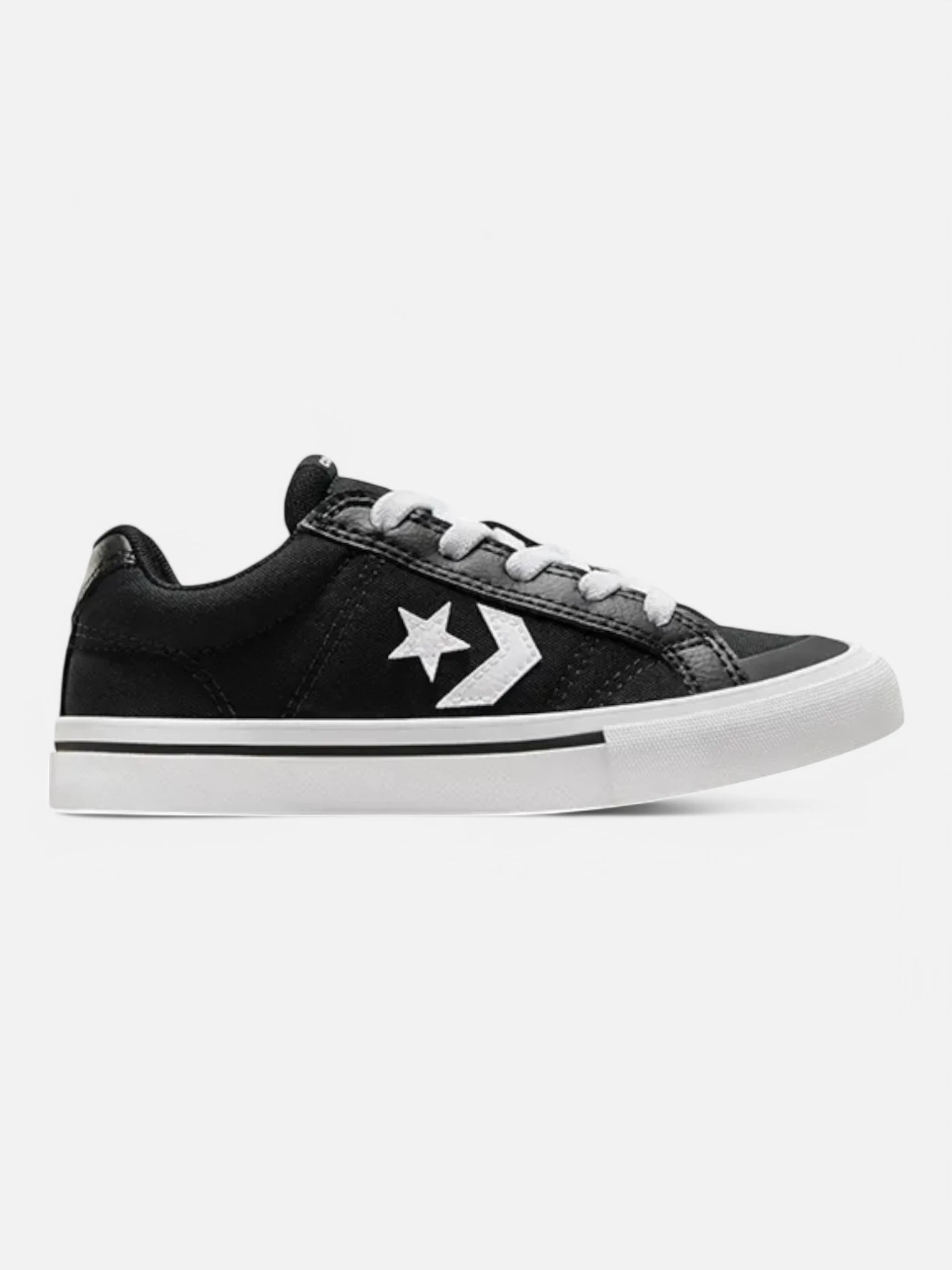 Converse Kids Sport Casual Sneakers - Black & White for Boys & Girls | Comfortable School Shoes & Everyday Wear