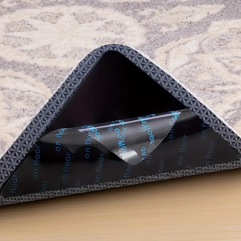 Non-Slip Rug Pad Gripper for Hardwood Floors - Anti-Creep, Anti-Wrinkle Carpet Underlay for Living Room, Bedroom, and Office