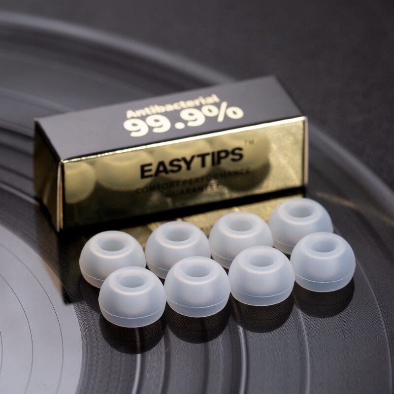 Whizzer EASYTIPS SS20 Hi-Fi Silicone Earbud Tips for Enhanced Sound Quality - Perfect for Audiophiles, Music Lovers & Commuters