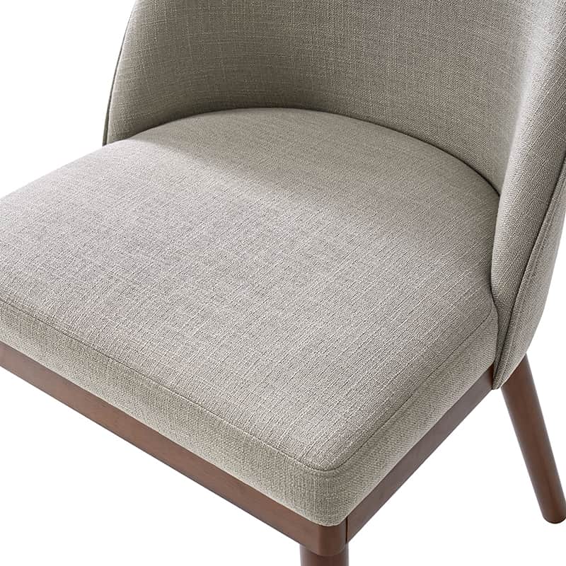 Serta Upholstered Dining Chairs with Solid Wood Legs - Comfortable Modern Kitchen & Dining Room Seating (Set of 2/4/6) for Home, Restaurant, or Office Use