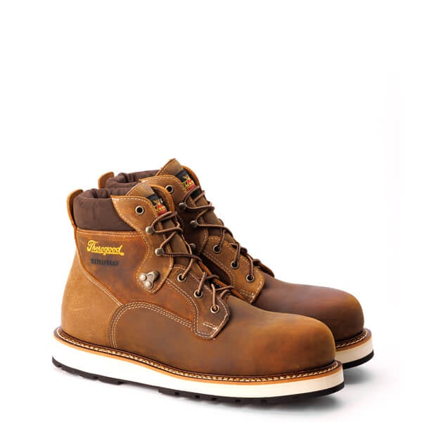 Thorogood 804-4146 Men's Composite Toe Waterproof Work Boots - Durable Safety Shoes for Construction, Warehouse & Outdoor Work