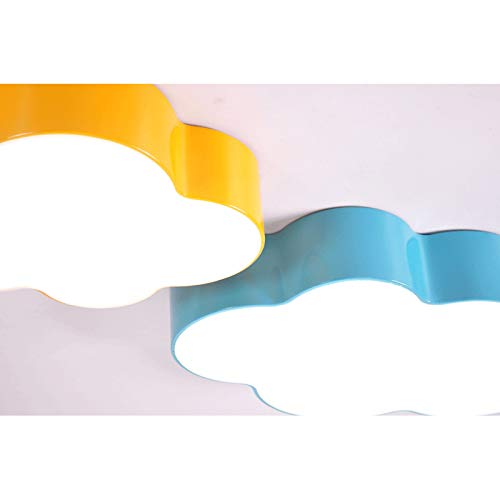 Modern LED Cartoon Cloud Pendant Light - Creative Hanging Ceiling Lamp for Kids Room, Girls Bedroom (Blue) | Perfect for Nursery, Playroom & Children's Bedroom Decor