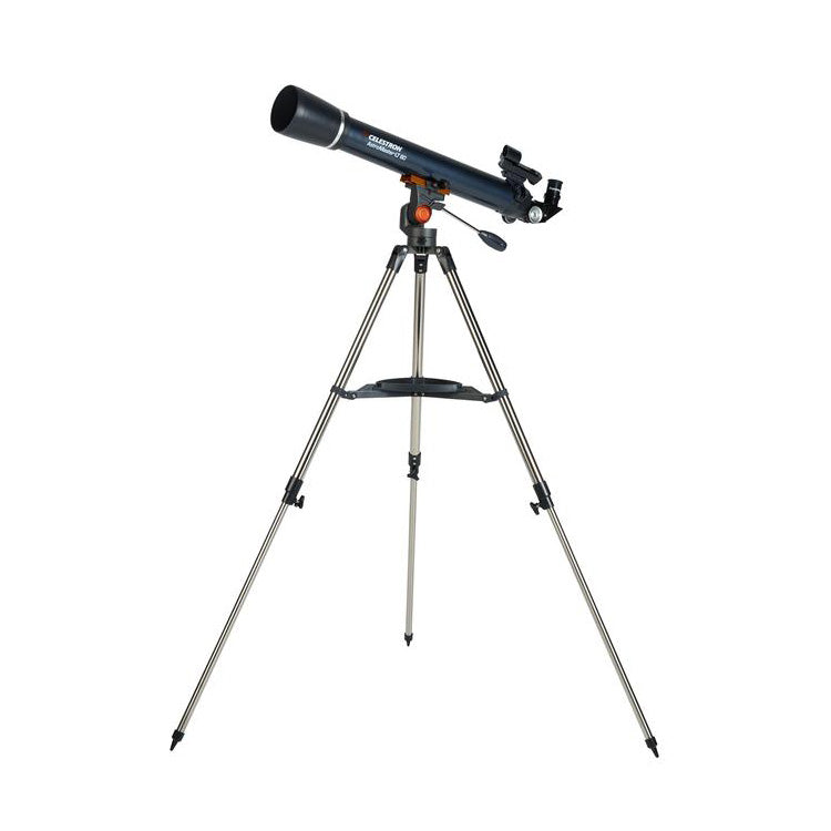 Celestron AstroMaster 60LT AZ Refractor Telescope for Adults & Kids - Portable Astronomy Telescope for Moon, Planets, Stargazing - Perfect for Backyard, Camping & Outdoor Observation (Model 21073)