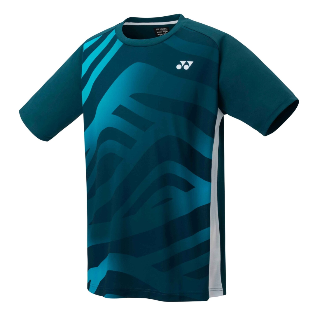 Yonex 16692 Men's Replica Crew Neck Tennis Shirt - Comfortable Performance Apparel for Casual Wear & Sports Training