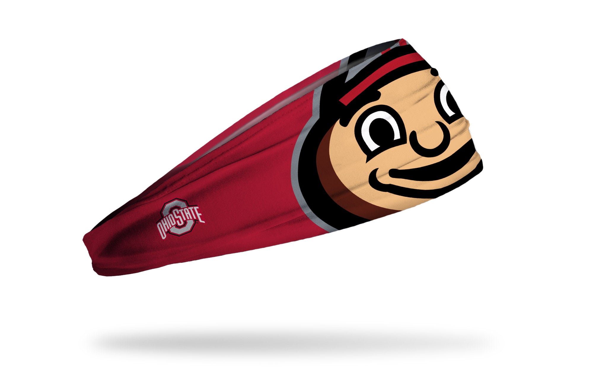 Ohio State Buckeyes Brutus Big Bang Lite Headband - Adjustable Sports Headband for Running, Basketball, and Workouts - Perfect for Fans and Athletes