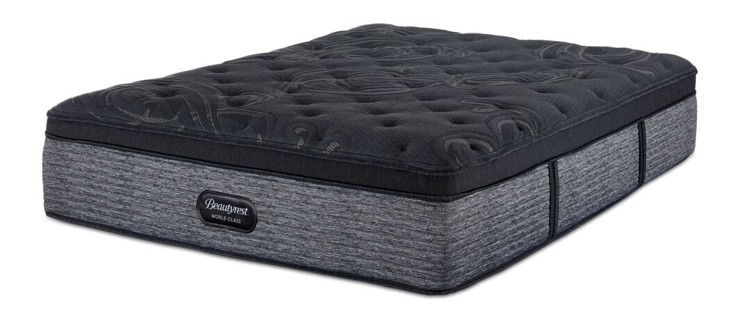 Beautyrest World Class Grandeur Medium Firm Full Size Mattress - Premium Support for Side & Back Sleepers, Ideal for Guest Rooms & Small Bedrooms