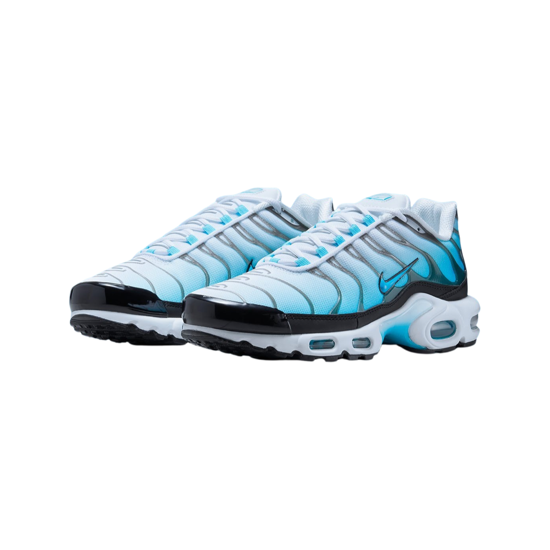 Nike Air Max Plus Men's Running Shoes - Baltic Blue, White & Black | Comfortable Cushioned Sneakers for Jogging, Gym & Casual Wear