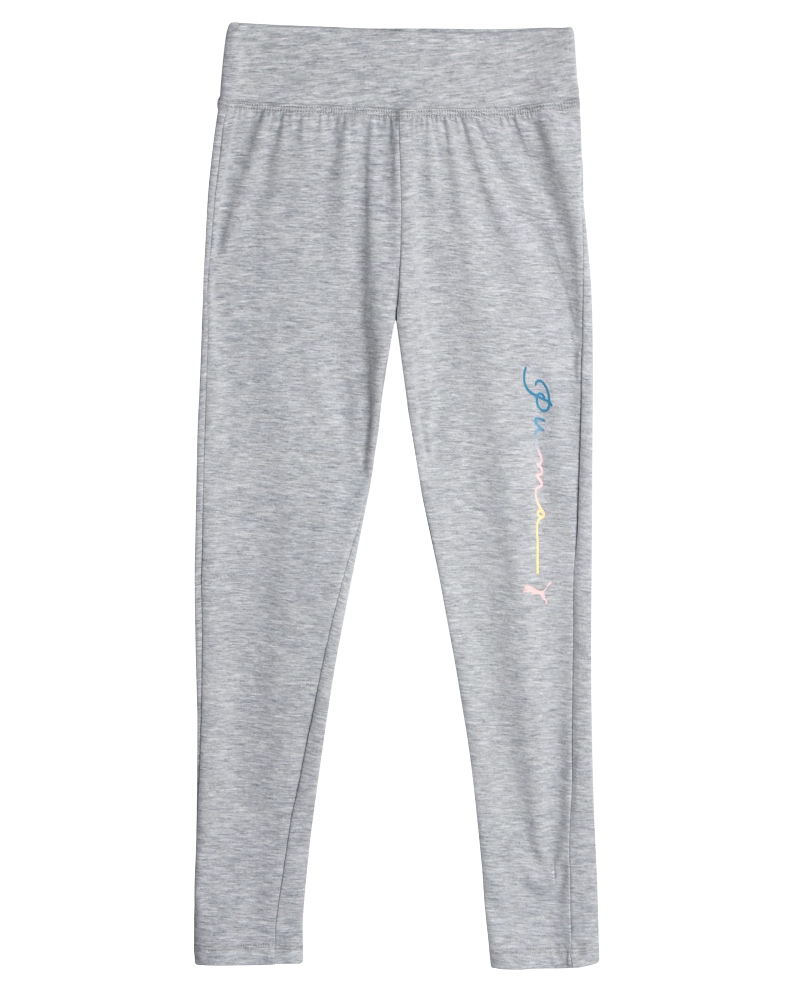 PUMA Girls' Stretch Athletic Leggings - Comfortable Yoga Pants for Active Kids - Flare & Basic Styles (S-XL) - Perfect for School, Sports & Playtime