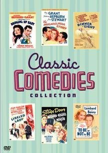 Classic Comedy Movies DVD Collection - Bringing Up Baby, The Philadelphia Story, Dinner at Eight, Libeled Lady, Stage Door, To Be or Not to Be | Golden Age Hollywood Films for Movie Night & Vintage Cinema Lovers